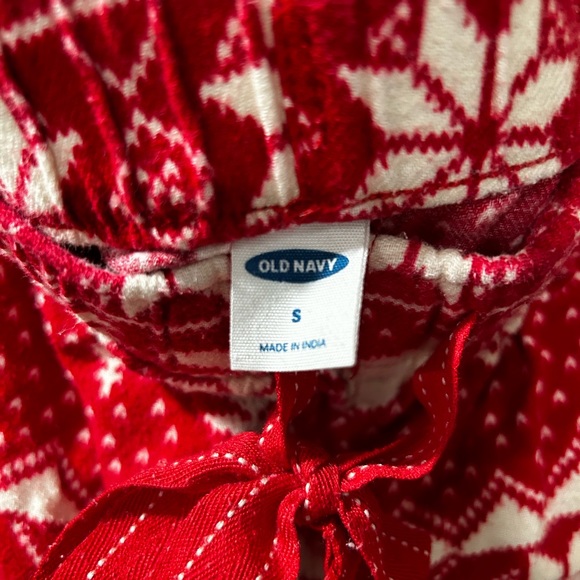 Small - Old Navy Christmas Pajama Pants - Picture 3 of 3